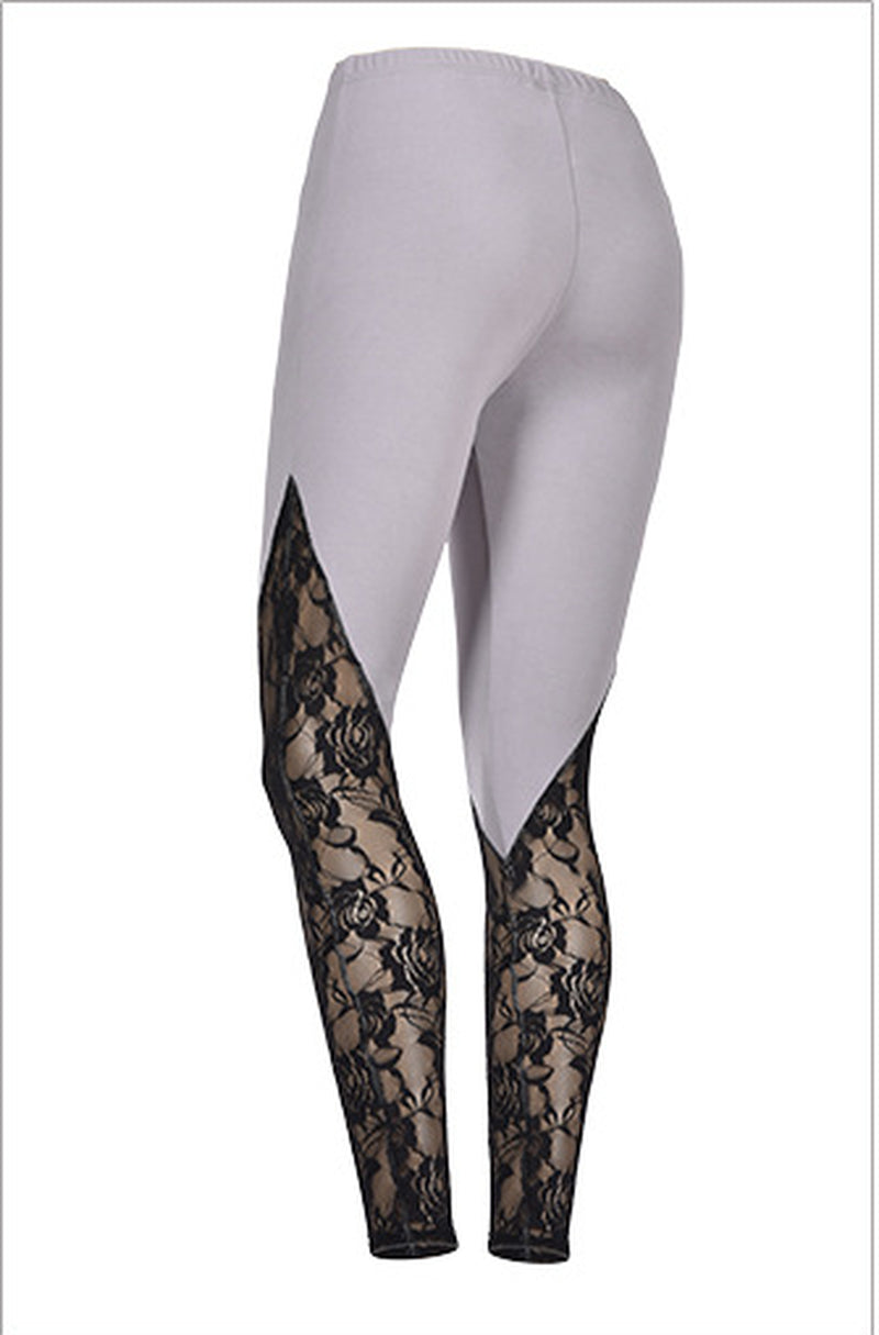 Patched-Up Yoga Legging