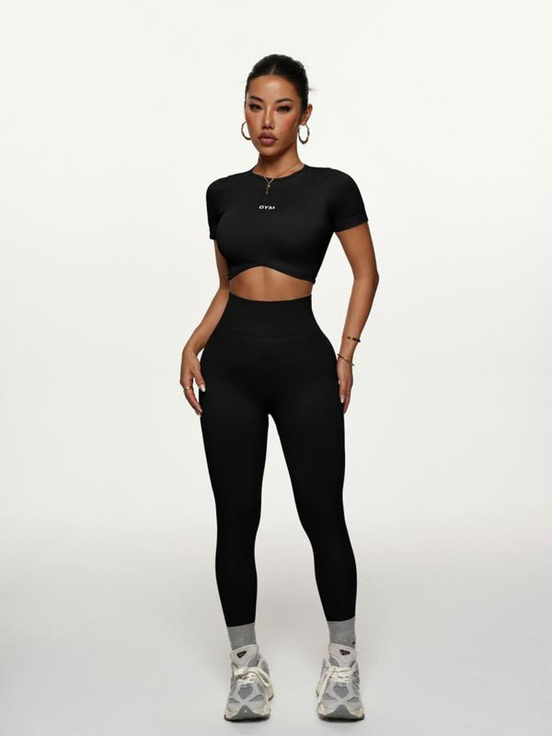 Elevate Your Workout with Our High Elastic Seamless Women's Sports Set - Comfortable Yoga Leggings for Every Active Lifestyle!