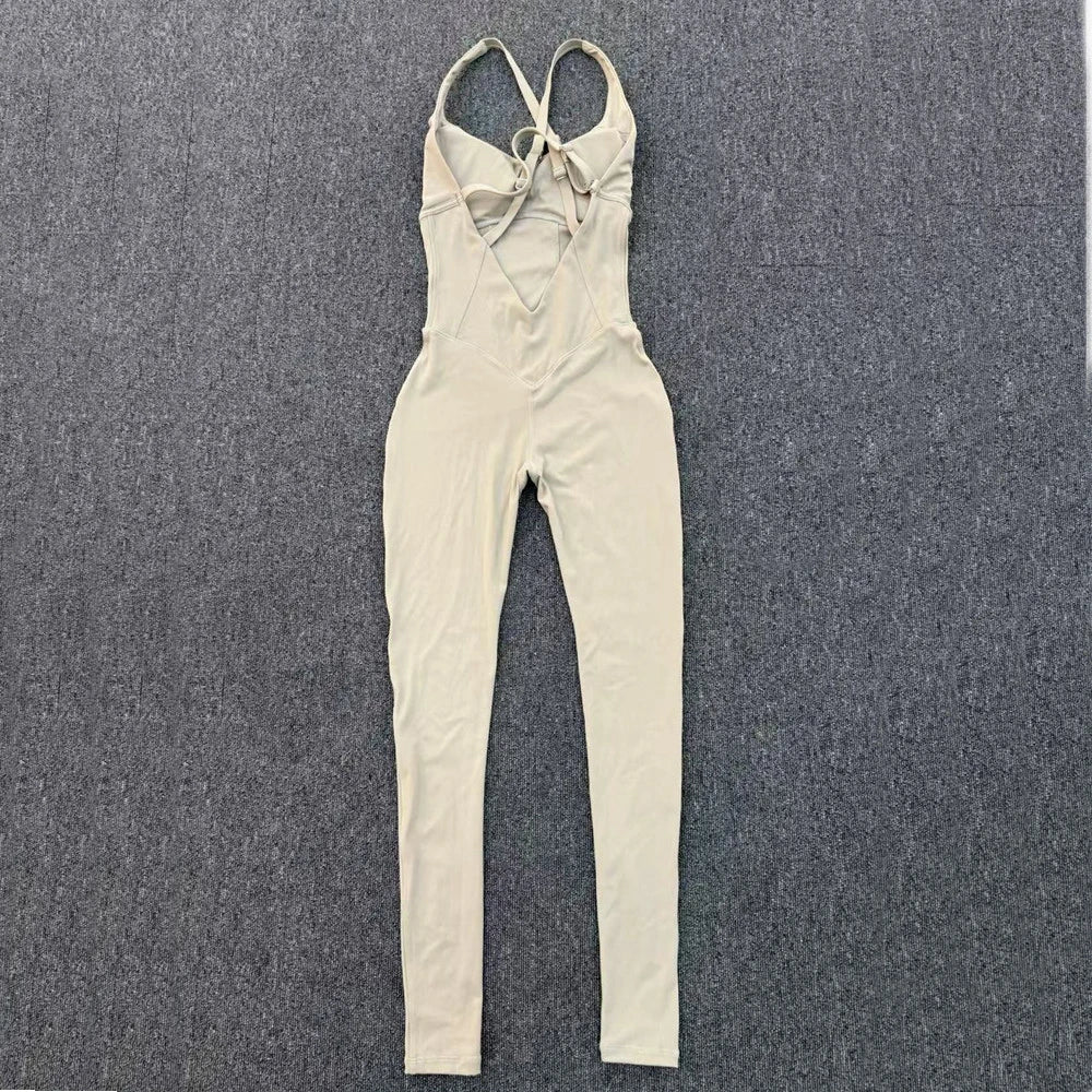 Elevate Your Workout with the Adjustable Back Women's Bodysuit - Stylish Corset Yoga Set for Ultimate Comfort and Support