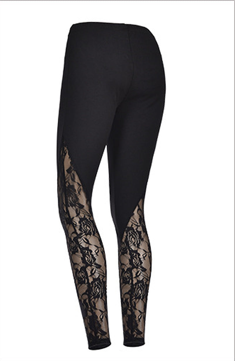 Patched-Up Yoga Legging