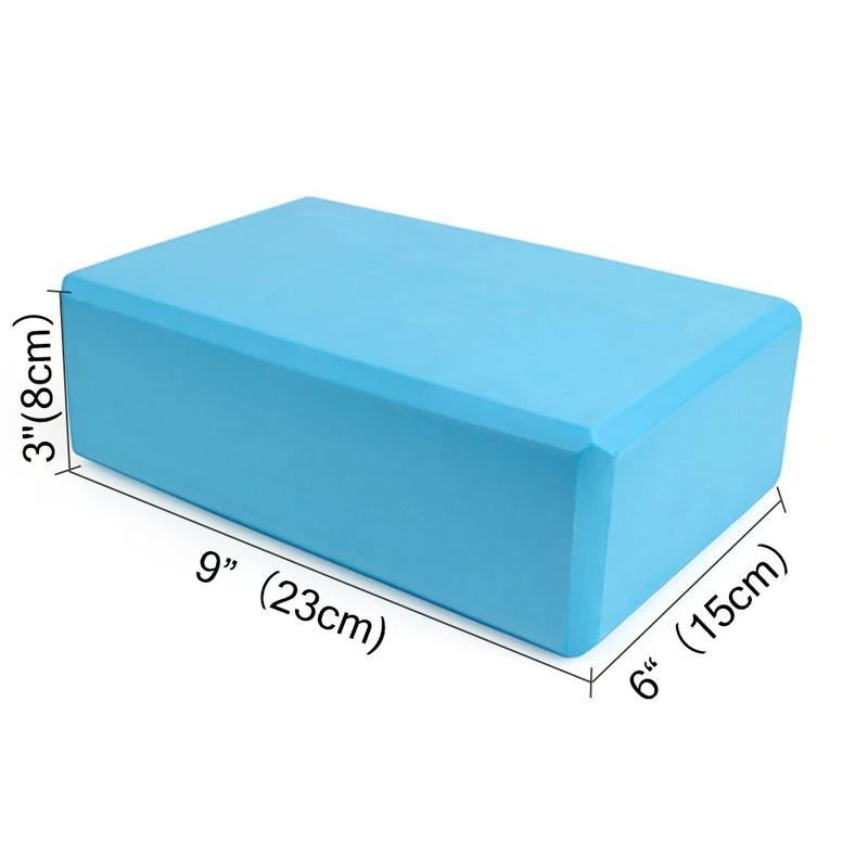 Yoga Block, Non-Slip Yoga Balance Fitness Dance Supplies, LINGPENG High Density Yoga Foam Block, Yoga & Pilates Supplies for Home & Gym, Yoga Equipment