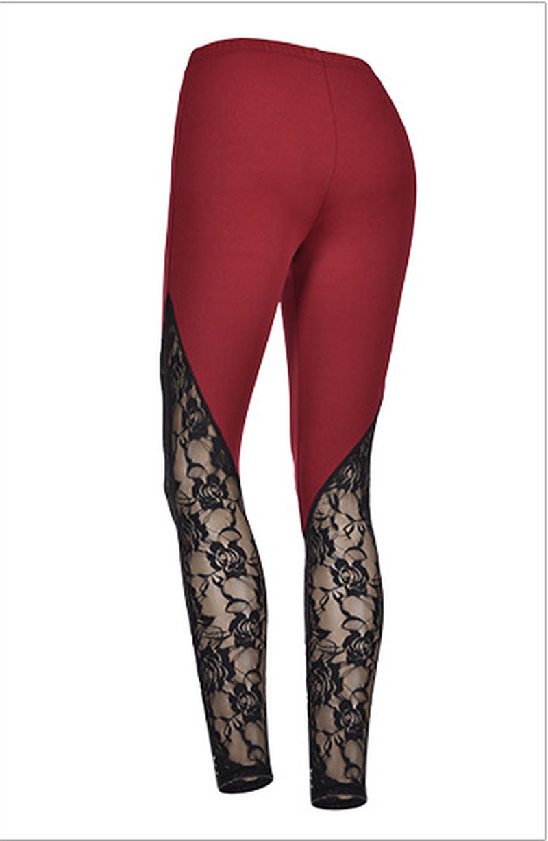 Patched-Up Yoga Legging