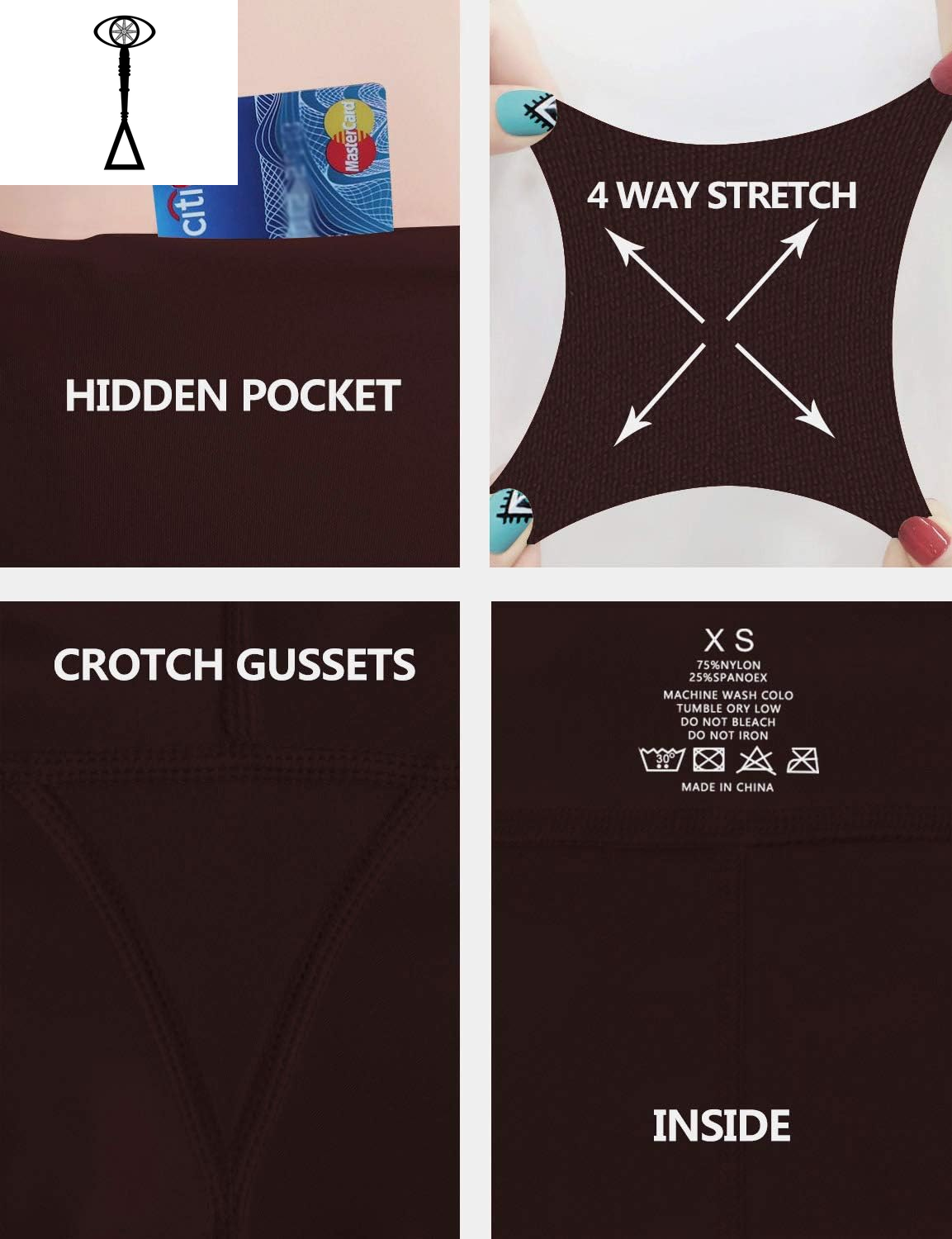 BUBBLELIME 25"/26"/27"/28" Basic/Super High Waist/Embossed Pattern Yoga Pants Running Workout Leggings Tummy Control